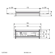 EVN Lichttechnik - LED-Betriebsgerät LED-Netzgerät 24V SLD6724050 dimmbar 15-50W