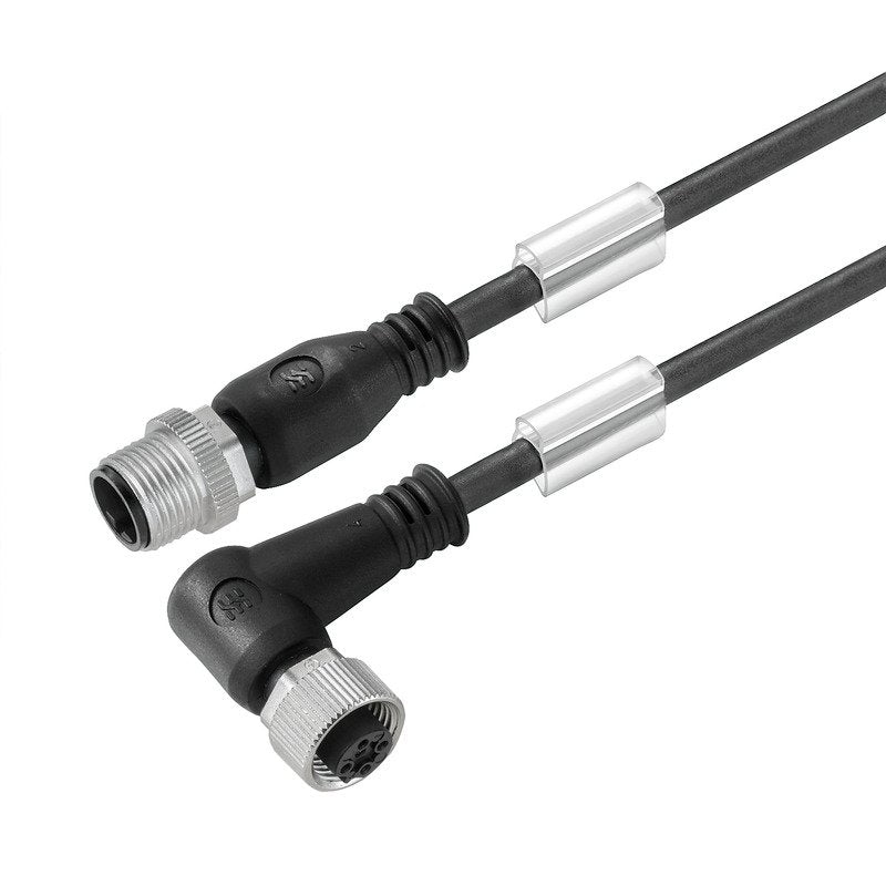 Weidmüller - Konfektioniertes Sensor-Aktor-Kabel Sensor-Aktor-Leitung SAIL-M12GM12W-4-3.0T Bu 3p 3 m