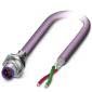 Phoenix Contact - Rundsteckverbinder, feldkonfektionierbar (Industriesteckverbinder) Bussystem-Einbaustecker SACCBP-MSB-2#1437504