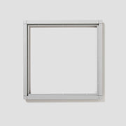 Siedle&Söhne - Montageelement für Türstation Kombirahmen KR 611-3/3-0 SM sil/met