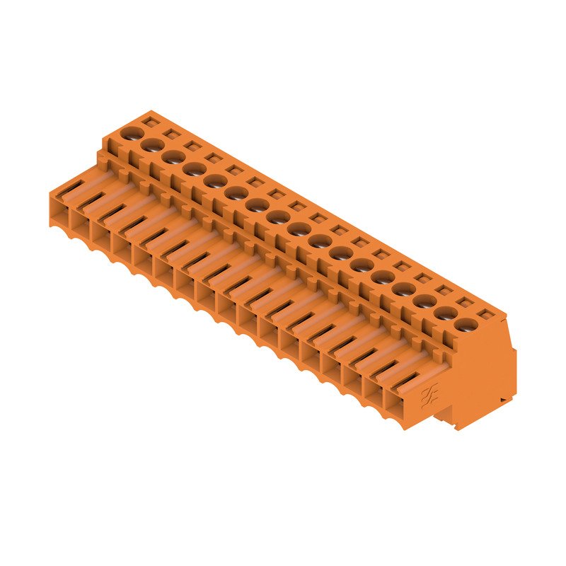 Weidmüller - Kabelsteckverbinder für Leiterplattensteckverbinder Verbinder 3.50mm BL 3.50/1#1620290000 − 30 Stück