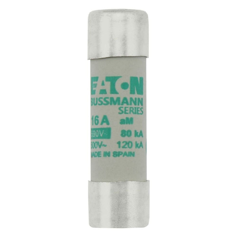 Eaton - Zylindrische Sicherung Sicherungseinsatz Nieders. SICHERUNG #C14M16 16A AC 690V 80kA − 10 Stück