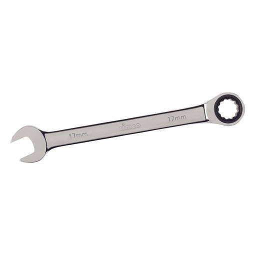 Cimco Werkzeuge - Maulringschlüssel Knarren-Ring-Gabelschlüss. 112517 SW=17mm