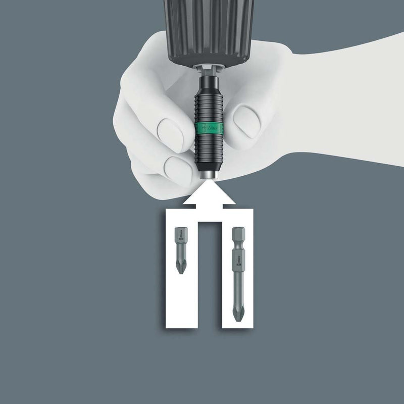 Wera - Bithalter Universalhalter 053923 1/4"x75mmx1/4"