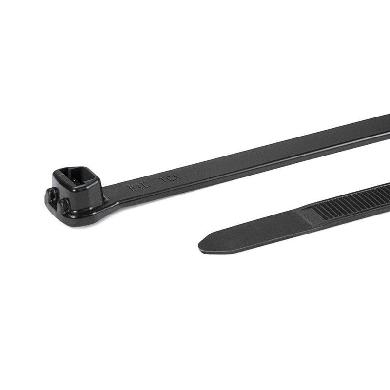 HellermannTyton - Kabelbinder 108-00040(100) 369x7,7 mm, schwarz − 100 Stück