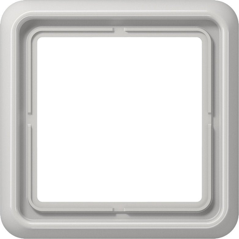 Jung - Abdeckrahmen Rahmen 1-fach lgr CD 581 LG waage/senkrecht