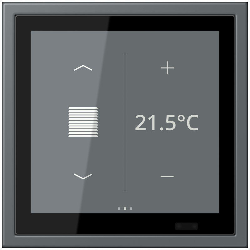 Jung - Bussystem-Mehrfach Bediengerät KNX Raumcontroller LCZ 459 BFD1S 202 gris fonce 31
