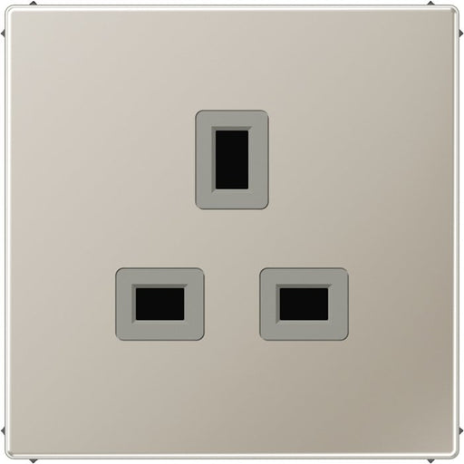 Jung - Steckdose ES 3521 13 A 250 V,Edelstahl