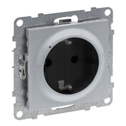 Legrand - Steckdose Schutzko-Steckdose Legrand 765740 Aluminium