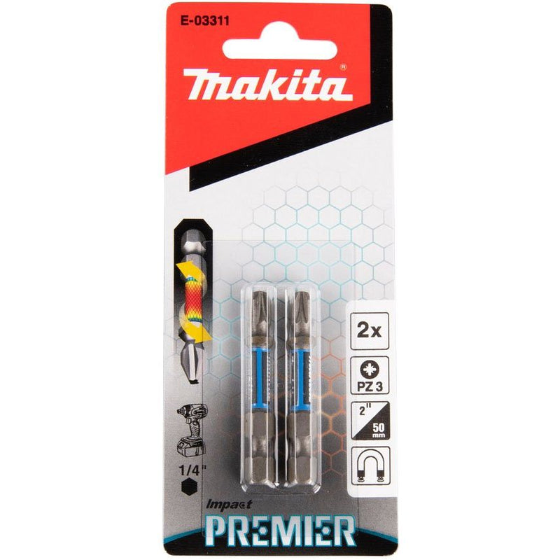 Makita - Bit Torsion Bit E-03311 (VE2) PZ3-50 2Stk