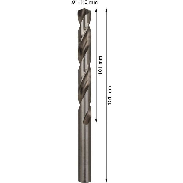 Bosch - Bohrer PRO Metal HSS-G 2608585537 Spiralbohrer 11,9 x