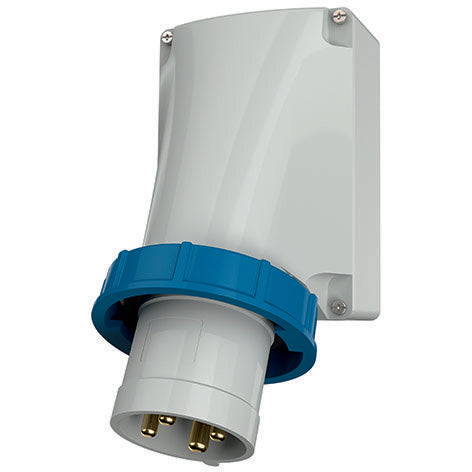 Mennekes - CEE-Gerätestecker (IEC 60309) Wandstecker 356 63A,4p,9h,230V,IP67 − 5 Stück