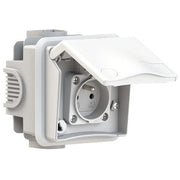 Bals Elektrotech - CEE-Steckdose (IEC 60309) Schutzkontakt-Unterputzst. 71013 16A 2p+E IP44 be/fr