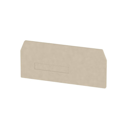 Weidmüller - Abschluss- und Zwischenplatte für Reihenklemme Abschlussplatte ZAP/TW ZDU10 74x2,7x42,8mm
