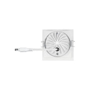 Ledvance - Downlight/Strahler/Flutlicht LED-Einbaustrahler SPOT SQUARKADJ8W3KWT 3000K sw