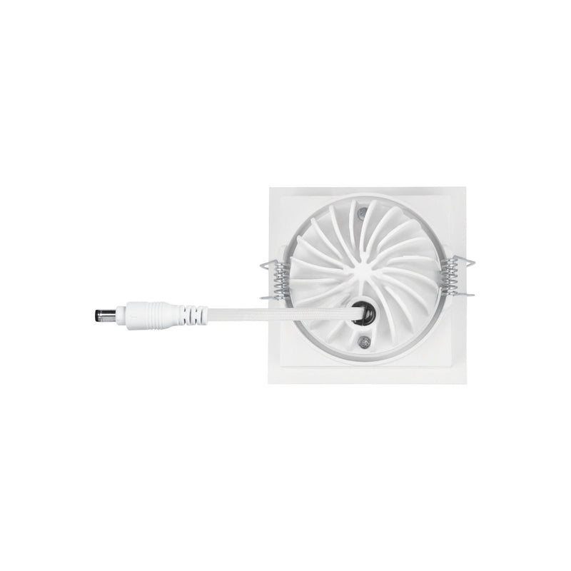 Ledvance - Downlight/Strahler/Flutlicht LED-Einbaustrahler SPOT SQUARKADJ8W3KWT 3000K sw