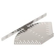 OBO Bettermann - Bogen für Kabelrinne Bogen, winkelverstellbar RB W 640 A4 60x400 rostfrei