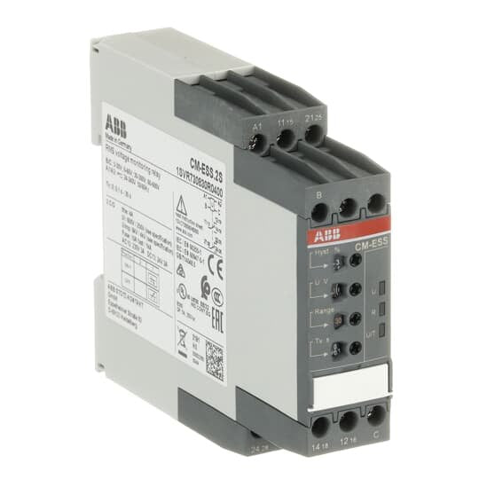 ABB Stotz S&J - Spannungsüberwachungsgerät Spannungsüberwach.relais CM-ESS.2S 24-240V 2W 600V,24-240VAC/DC