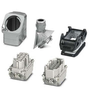Phoenix Contact - Rechtecksteckverbinder, Set (Industriesteckverbinder) Steckverbinder-Set HC-EVO-B10PT#1411488 BWD-HL-M25ELC-AL