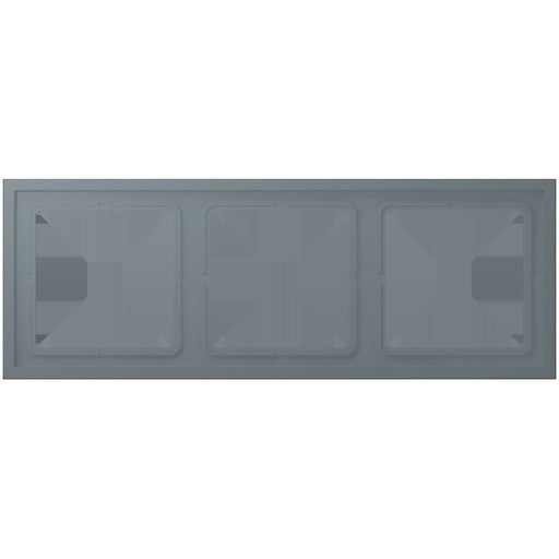 Jung - Abdeckrahmen Rahmen 3-fach LCZ 983 BF 251 gris 59