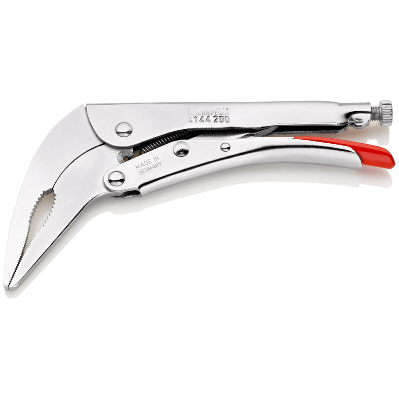 Knipex - Gripzange 41 44 200 glanzverzinkt 200 mm