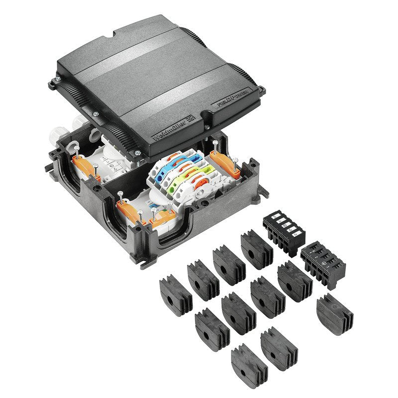 Weidmüller - Installationskleinverteiler PowerBox FP Box 10P 4XVG Field