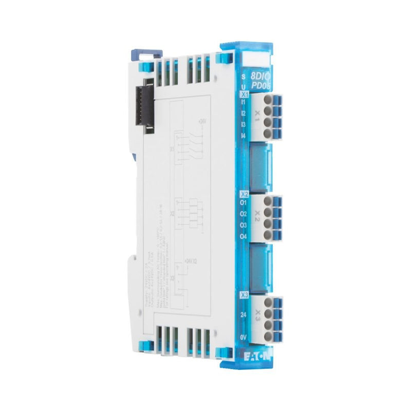 Eaton - Feldbus, Dez. Peripherie - Digitales Ein-/Ausgangs-Modul digitales Ein- und Ausgabe XN-322-8DIO-PD05 24V DC