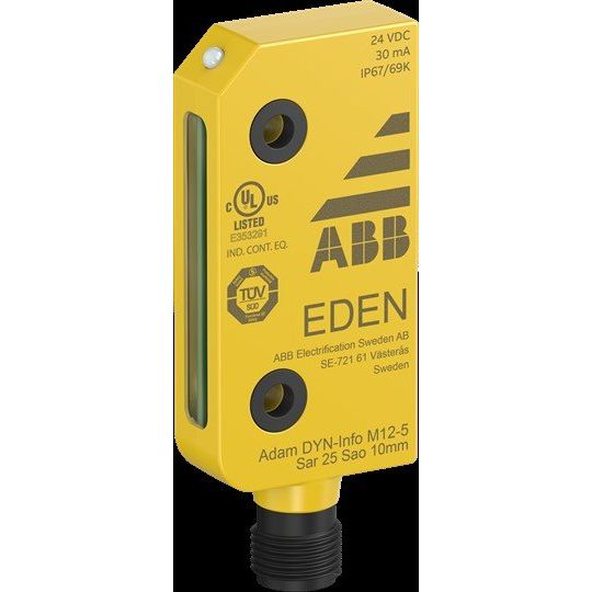 ABB Stotz S&J - Magnetischer Näherungsschalter Unfallschutzsnsor Adam DYN-Info M12-5 IP69K