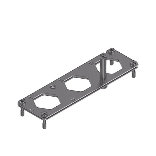Weidmüller - Zubehör/Ersatzteile für Industriesteckverbinder Montagerahmen Baureihe: HDC 24B H#1103750000 HighPower Baugr. 8  − 1 Stück