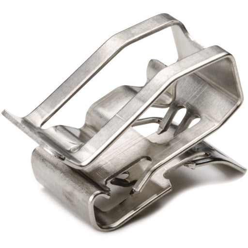 HellermannTyton - Befestigungssockel und -element für Kabelbinder Metal Edge Clip MSC2 MSC2 SS 100 St. − 100 Stück