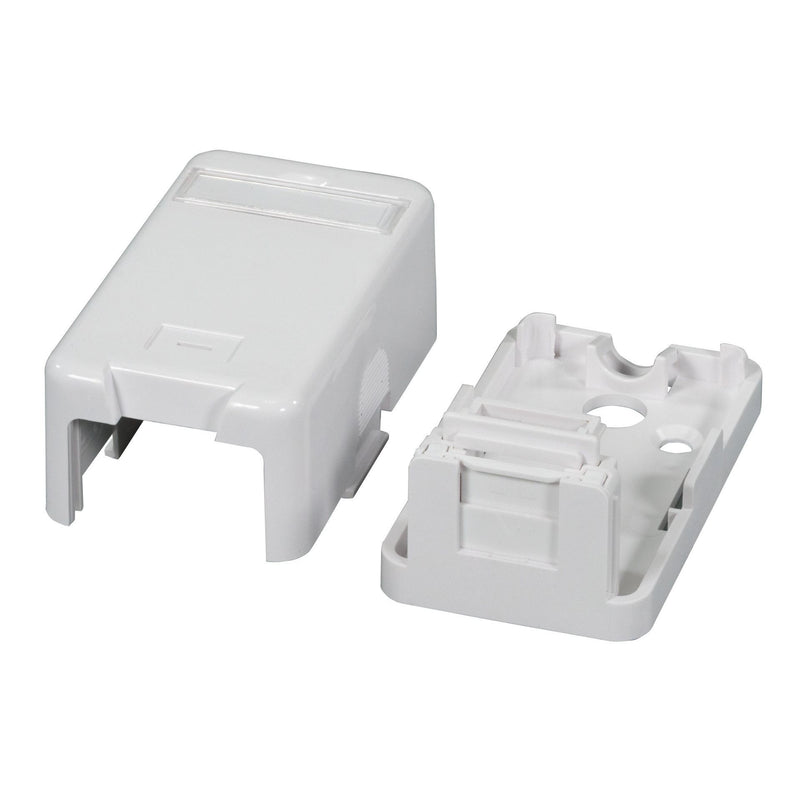 EFB-Elektronik - Kommunikationsanschlussdose Kupfer Industrie Keystone Verteilerbox ET-25168 Aufputz, 2-Port