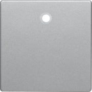 Berker - Abdeckung/Bedienelement für Installationsschalterprogramme Zentralstück alu/lack 11466084 Zugschalter+Zugtast