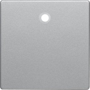Berker - Abdeckung/Bedienelement für Installationsschalterprogramme Zentralstück alu/lack 11466084 Zugschalter+Zugtast