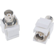 Peha - Einsatz/Abdeckung für Kommunikationstechnik Keystone BNC-Anschluss D 1951.02 BNC reinweiß