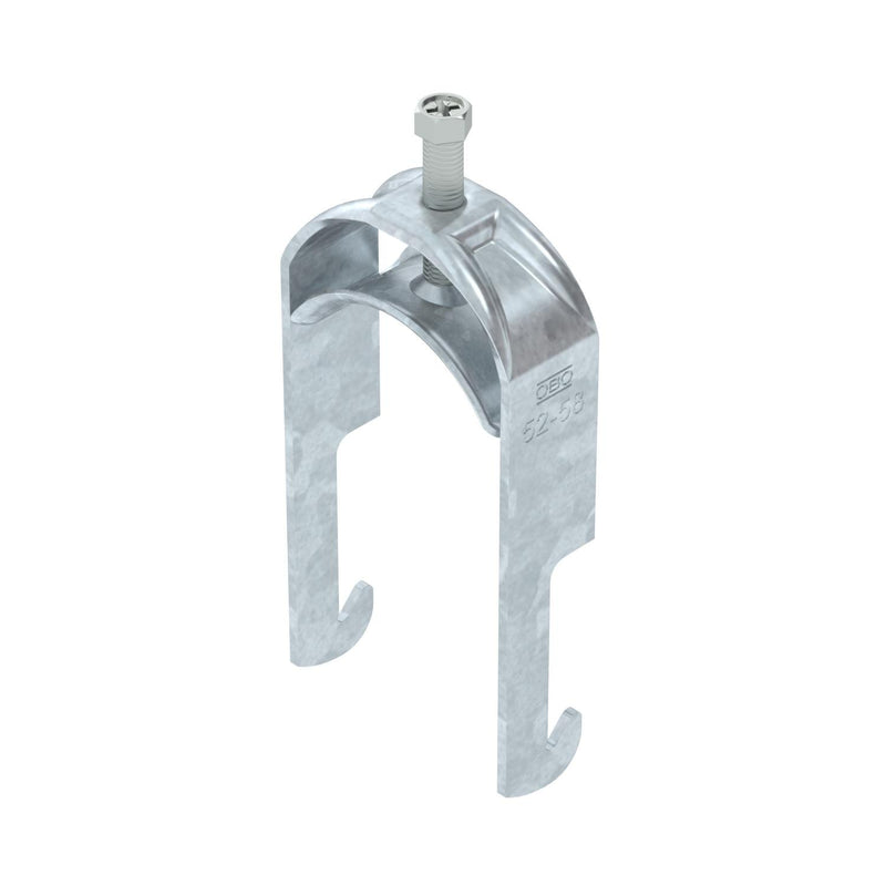 OBO Bettermann - Bügelschelle BS-W1-M-58 FT 52-58mm − 50 Stück