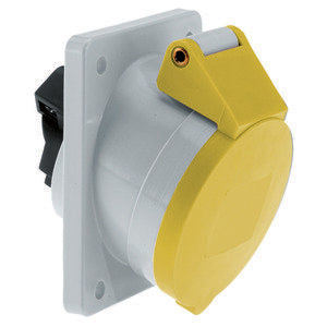 Bals Elektrotech - CEE-Anbausteckdose (IEC 60309) Anbausteckdose geneigt 16A 12076 5p 110V 4h IP44