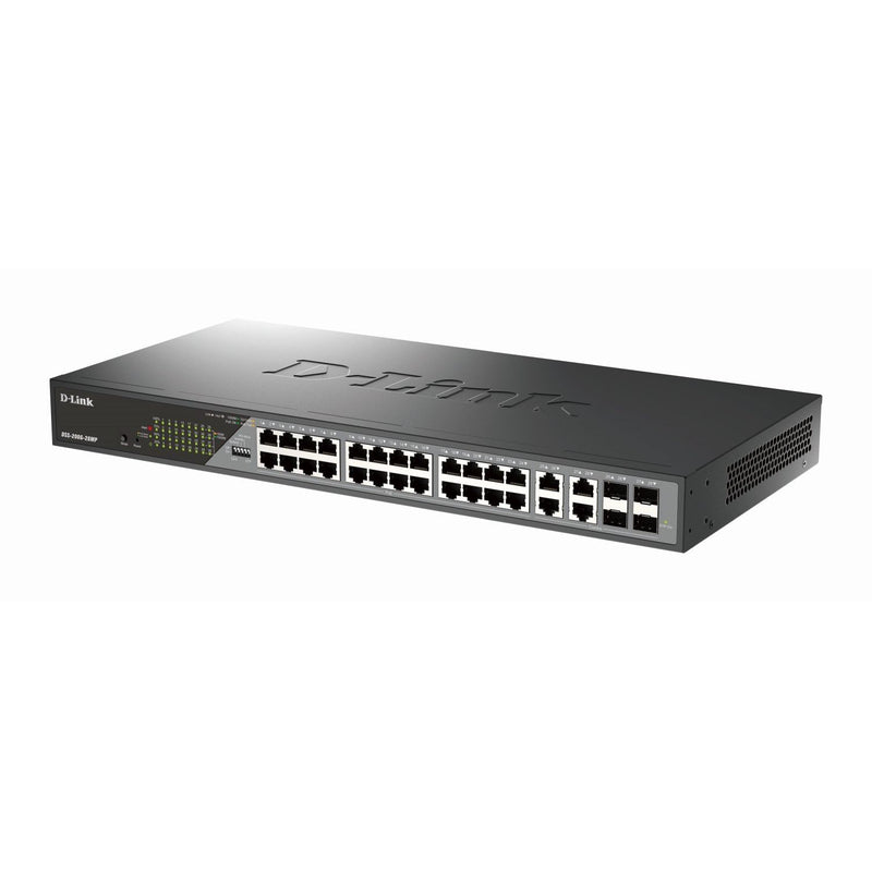 DLink - Netzwerk Switch 28-Port Gigabit Switch DSS-200G-28MP/E 24x10/100/1000Mbit/s