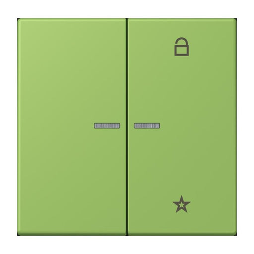 Jung - Bedienelement intelligent eNet Taster Universal 1f. FM LC 1701 220 vert 31 (32051)