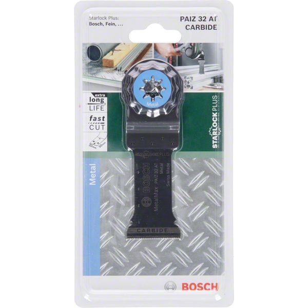 Bosch - Blatt für Oszillierer Tauchsägebl Starlock 2609256D53 PAIZ 32 AT,50x32mm