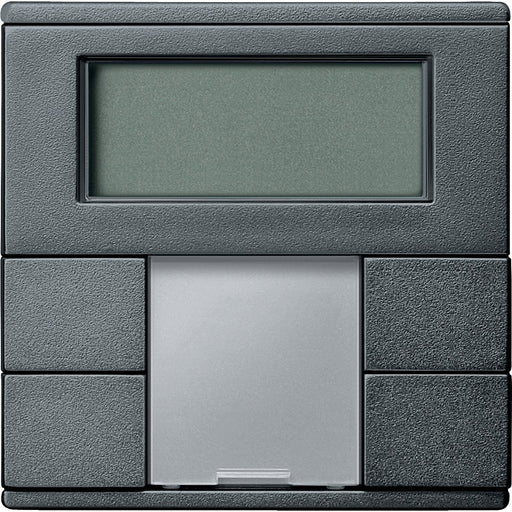 Schneider Electric - Bussystem-Mehrfach Bediengerät Taster 2fach plus MTN6212-0414 Raumtemp.-Regler − 1 Stück