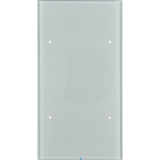 Berker - Bussystem-Tastsensor Glas-Sensor 2fach 75142034 alu