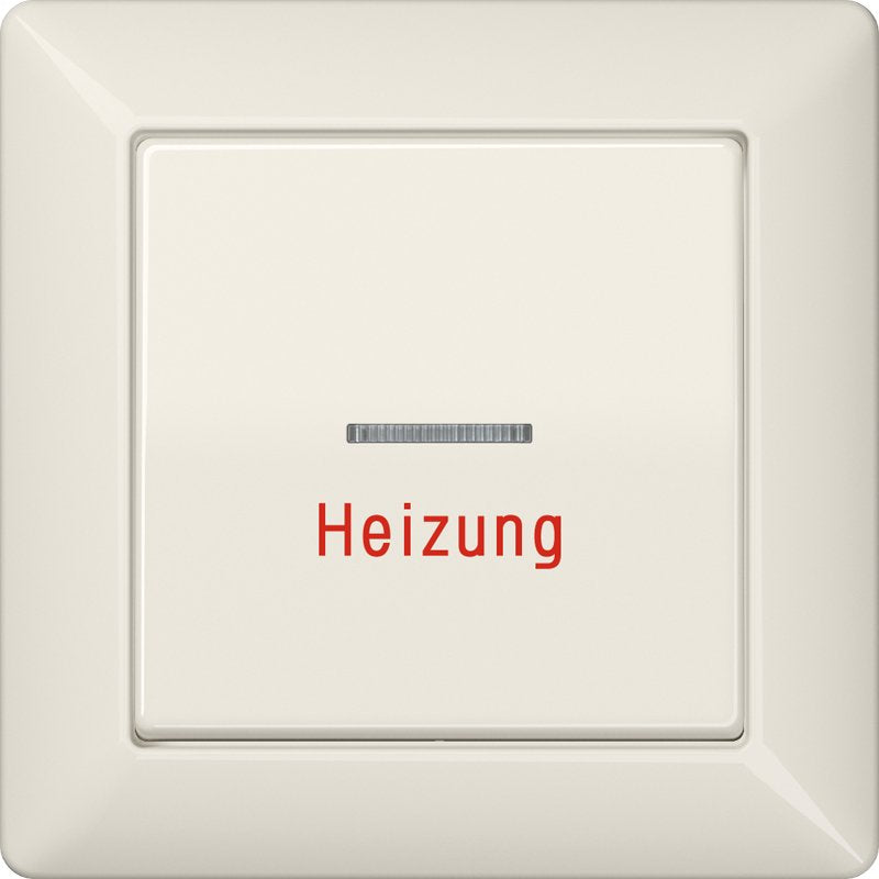 Jung - Abdeckung/Bedienelement für Installationsschalterprogramme Abdeckung Heiz/Nots.ws AS 590 H für Schalter