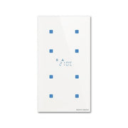 Busch-Jaeger - Bussystem-Raumtemperaturregler Touch-Bedienelement TBR/U4.7.11-CG 4-fach mit RT-Regler