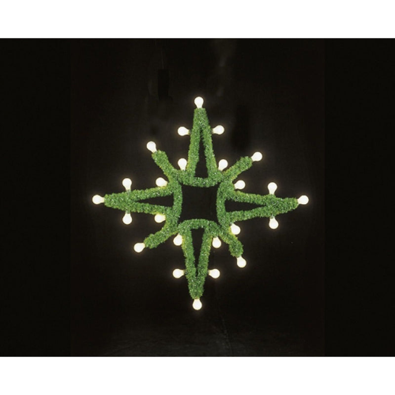 Scharnberger+Hasenbein - Festbeleuchtung Weihnachtsbeleuchtung 57907 Stern11 130x130cm24x