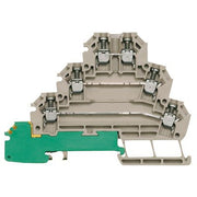 Weidmüller - Durchgangs-Reihenklemme Reihenklemme MAK 2.5 DB 0,5-4qmm, L/L/L/PE − 50 Stück