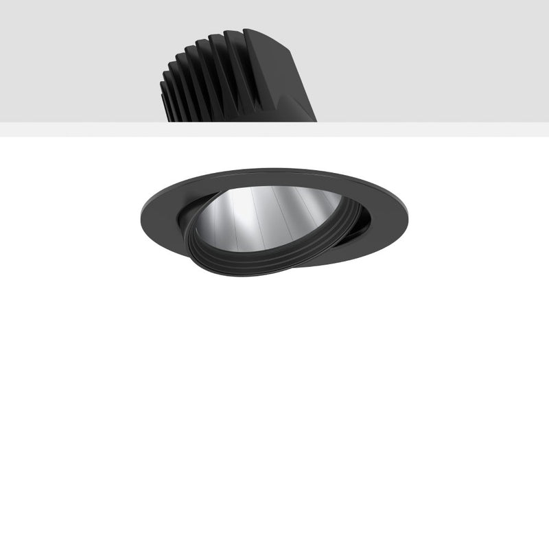 RZB - Downlight/Strahler/Flutlicht LED-Einbaustrahler 911642.003.3 935, schwarz