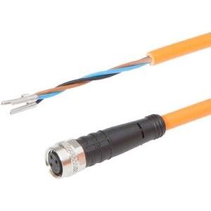 Ipf Electronic - Konfektioniertes Sensor-Aktor-Kabel Anschlussleitung, 10m, M8 VKA0R075 Dose 3polig gerade