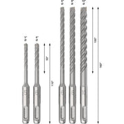 Bosch - Bohrer-Set PRO SDS plus-5X 2608833910VE(5) Hammerbohrer-Set − 5 Packung