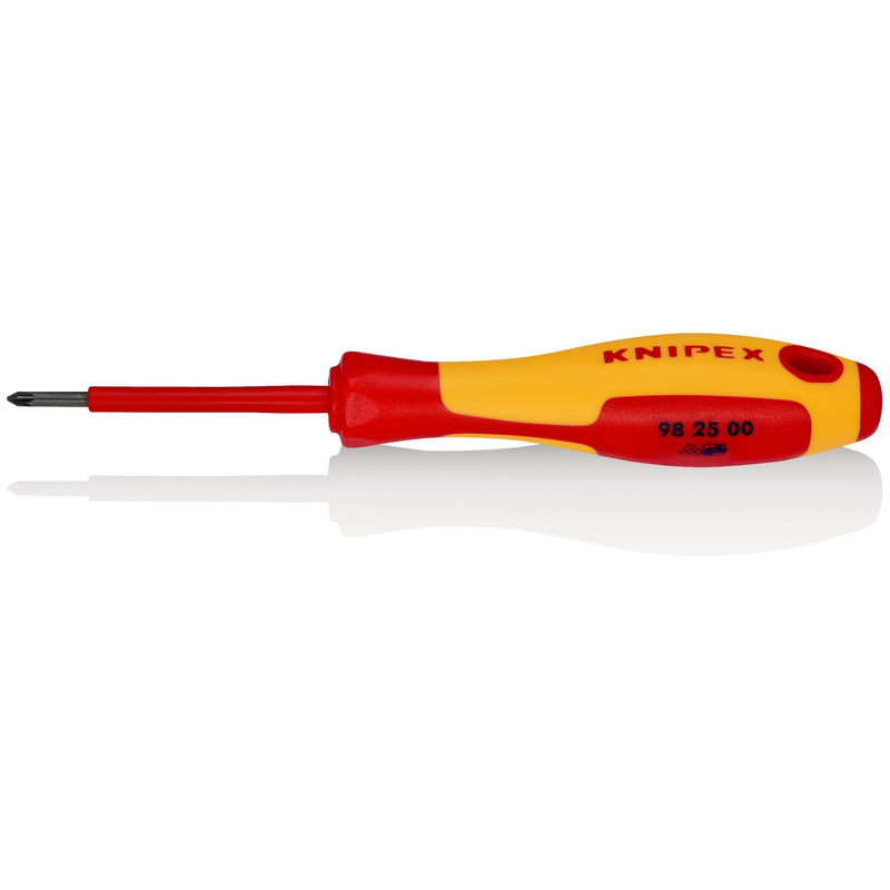 Knipex - Kreuzschlitz-Schraubendreher Kreuzschlitz-Schraubendr. 98 25 00 Pozidriv, 162mm