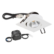 EVN Lichttechnik - Downlight/Strahler/Flutlicht P-LED Deckeneinbauleuchte PC24N60102 3000K 230V quad.ws